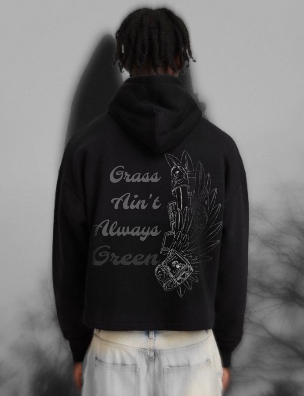 Grass Ain't Always Green Hoodie