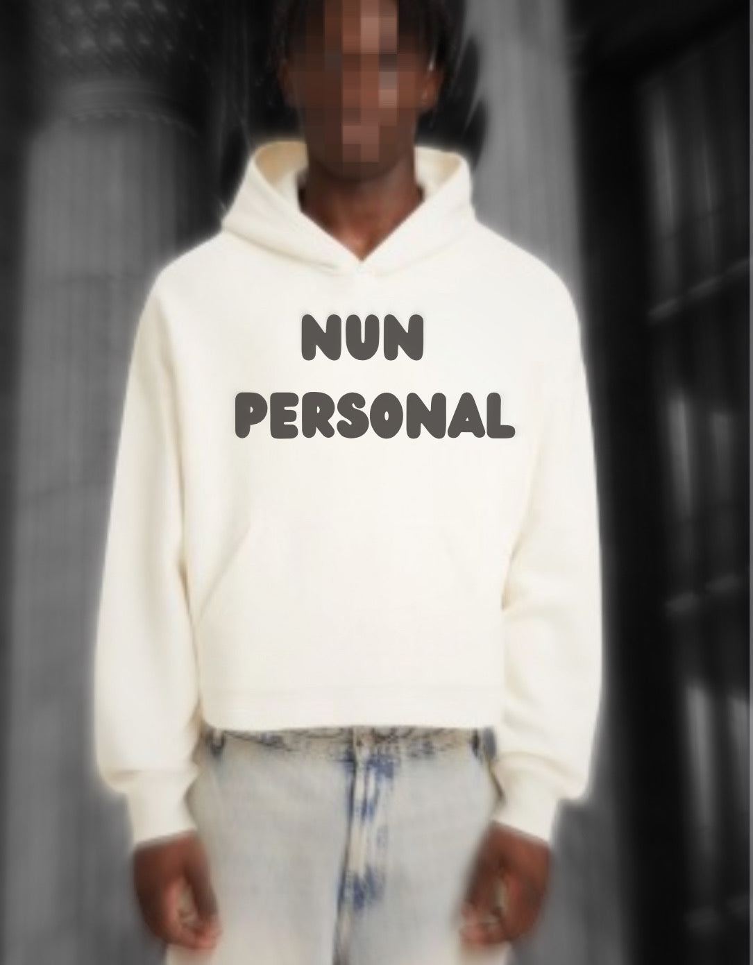 Nun Personal Cropped Hoodie