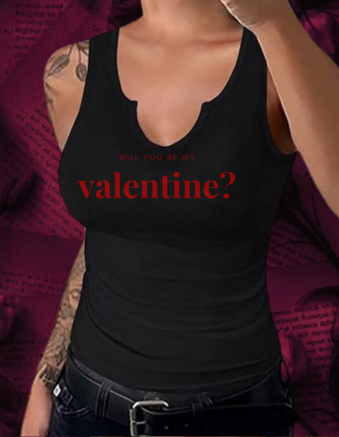 My Valentines Tank Top