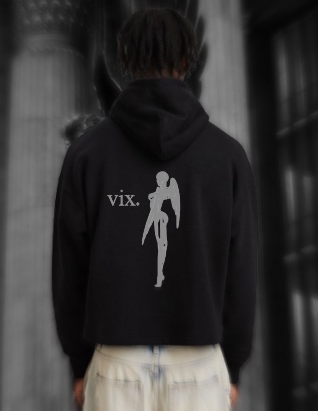 Nun Personal Cropped Hoodie