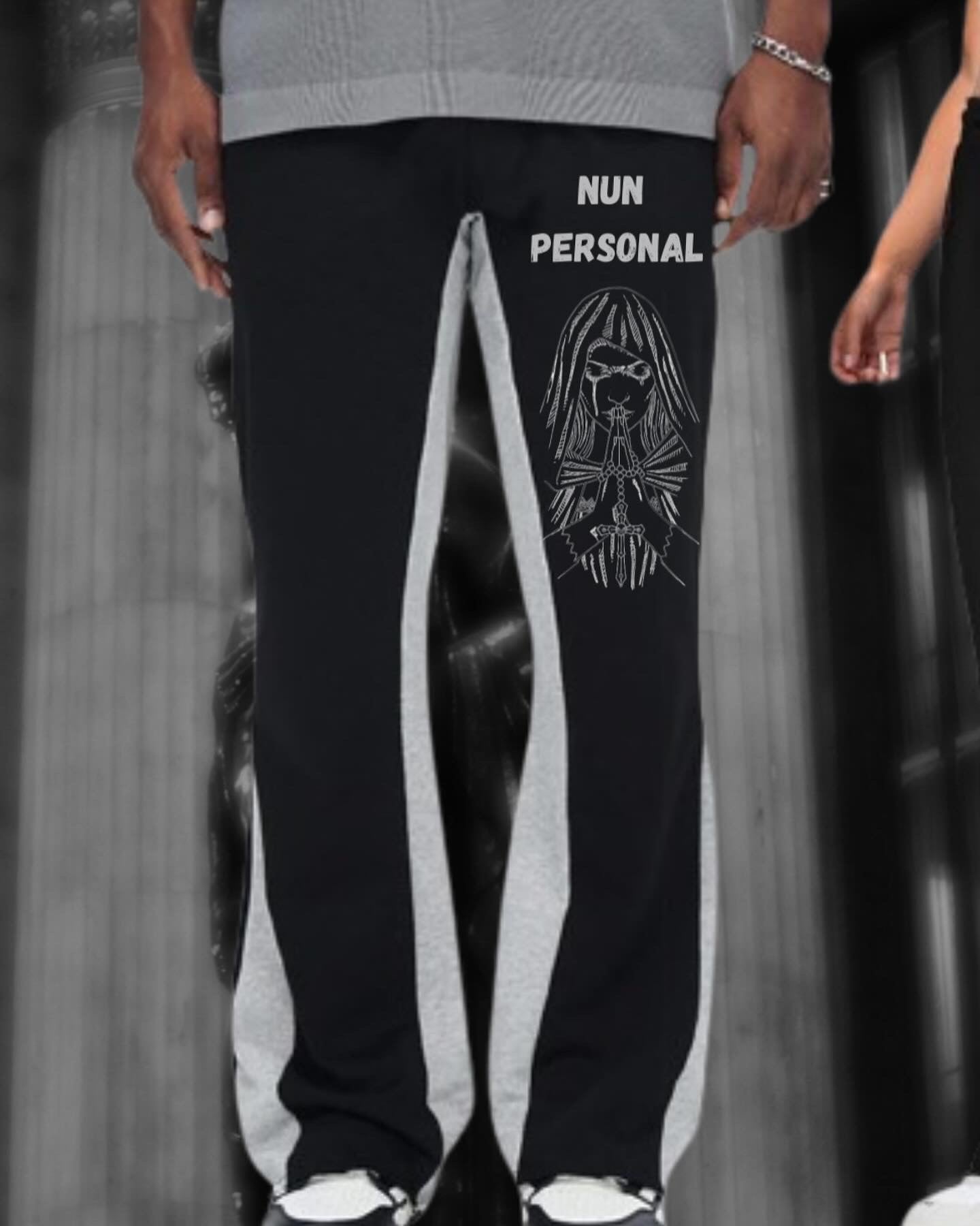 Nun Personal Wide Leg Sweatpants