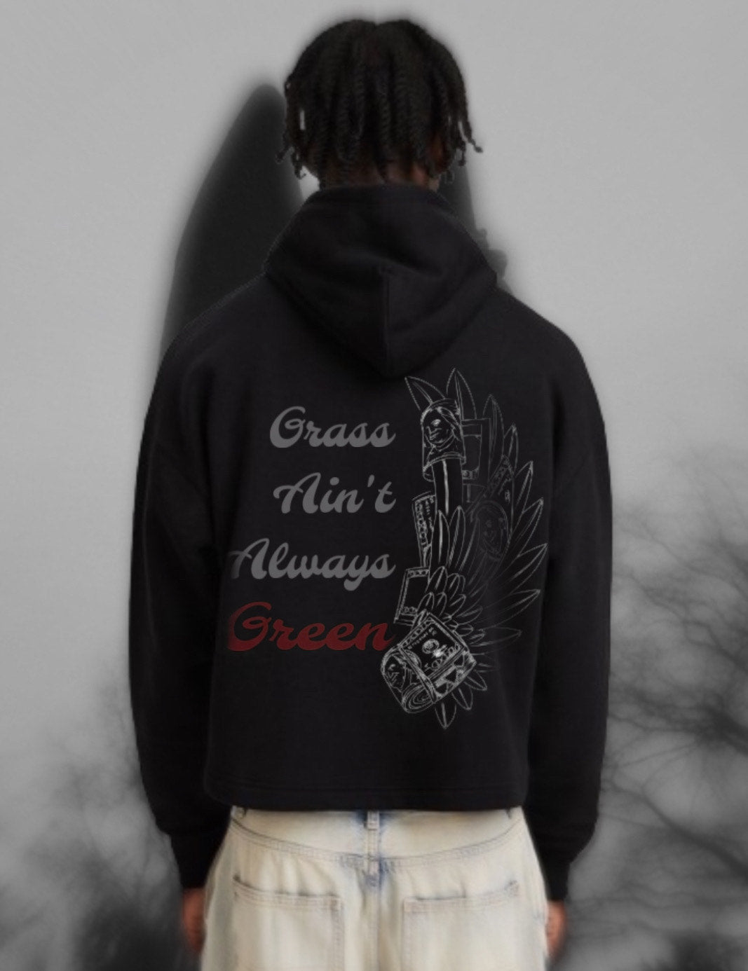 Grass Ain't Always Green Hoodie